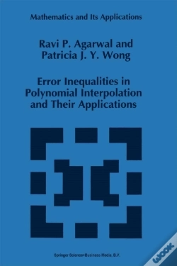 Capa do artigo Error Inequalities In Polynomial Interpolation And Their Applications