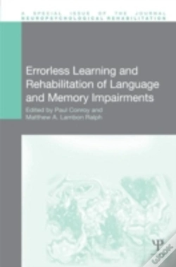 Capa do artigo Errorless Learning And Rehabilitation Of Language And Memory Impairments