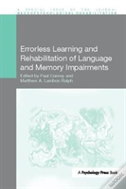Capa do artigo Errorless Learning And Rehabilitation Of Language And Memory Impairments