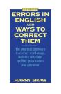 Errors In English And Ways To Correct Them - Preview