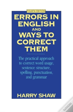 Capa do artigo Errors In English And Ways To Correct Them