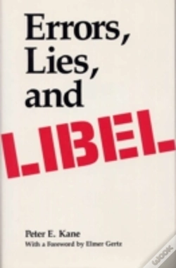 Capa do artigo Errors, Lies, And Libel