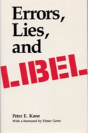 Errors, Lies, And Libel - Preview