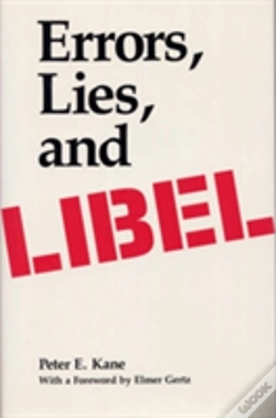 Capa do artigo Errors, Lies, And Libel