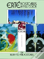 Erte Postcards In Full Color