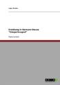 Erziehung In Hermann Hesses "Glasperlenspiel" - Preview