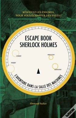 Capa do artigo Escape Book Sherlock Holmes ; L'Aventure Dans La Salle Des Machines