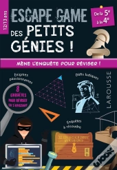 Escape Game Des Petits Génies ; 5e-4e