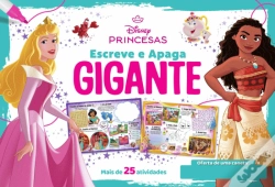 Capa do artigo Escreve e Apaga Gigante - Princesas