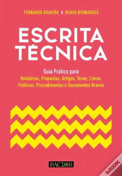 Capa do artigo Escrita Técnica