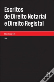 Capa do artigo Escritos de Direito Notarial e Direito Registal