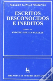 Capa do artigo Escritos Desconocidos E Inéditos