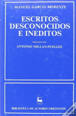 Capa do artigo Escritos Desconocidos E Inéditos