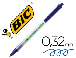 Capa do artigo Esferografica bic ecolutions clic stic azul (50 unidades)