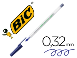 Capa do artigo Esferografica bic ecolutions round stic azul (60 unidades)