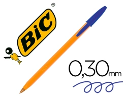 Capa do artigo Esferográfica Bic Laranja Azul