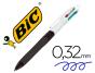Esferografica bic quatro cores com grip core preto ponta 1,3 mm - Preview