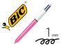 Esferografica bic quatro cores shine rosa ponta de 1 mm - Preview