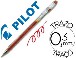 Capa do artigo Esferográfica Pilot g-1 Vermelho Tinta Gel