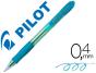 Esferográfica Pilot Super Grip - Celeste - Retrátil - Com Grip- Tinta Base De Óleo - Preview