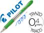 Esferográfica Pilot Super Grip - Verde Claro - Retrátil - Com Grip- Tinta Base De Óleo - Preview