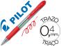 Esferográfica Pilot Super Grip Vermelho - Retrátil - Com Grip - Tinta Base De Óleo - Preview