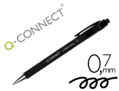 Capa do artigo Esferografica q-connect retratil com grip 0,7 mm cor preta