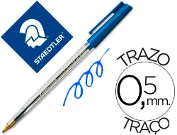 Capa do artigo Esferográfica Staedtler - Azul