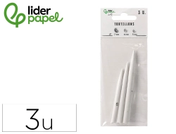 Capa do artigo Esfuminho liderpapel saco de 3 unidades diâmetros sortidos 70 mm / 80 mm / 90 mm