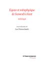 Espace Et Métaphysique De Gassendi À Kant - Preview