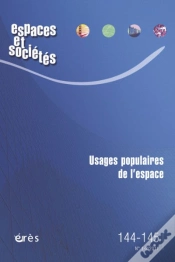 Capa do artigo Espaces Et Societes N 144/145 Usages Pop