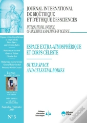 Espaces Extra-Atmospherique Et Corps Celeste-Jib Vol 30 N°3-2019 : Journal International De Bioethique Et D'Ethique Des Sciences