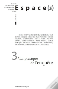 Capa do artigo Espace(S) Tome 3 ; La Pratique De L'Enquête