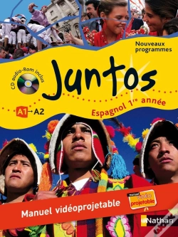 Capa do artigo Espagnol ; 1ere Annee ; Niveau A1, A2 ; Manuel De L'Eleve (Edition 2008)