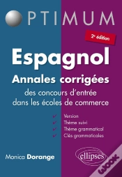 Capa do artigo Espagnol Annales Corriges Des Concours D