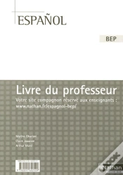 Capa do artigo Espagnol ; Bep ; Livre Du Professeur (Édition 2007)
