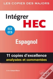 Capa do artigo Espagnol ; Ece ; Intégrer Hec ; 25 Copies D
