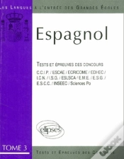 Capa do artigo Espagnol Épreuves 84/89 Tome 3 (L