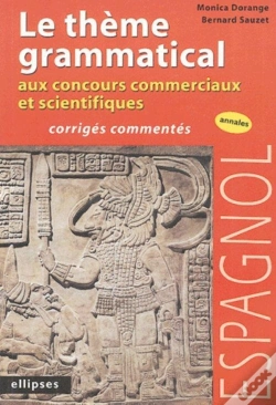 Capa do artigo Espagnol - Le Thème Grammatical Aux Concours Commerciaux Et Scientifiques Espagnol