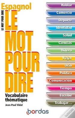 Capa do artigo Espagnol ; Vocabulaire Thématique