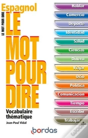 Capa do artigo Espagnol ; Vocabulaire Thématique