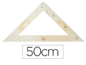Capa do artigo Esquadro faibo de plastico imitacao em madeira 50 cm
