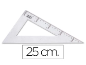 Capa do artigo Esquadro liderpapel triangulo plastico 25 cm