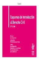 Esquemas De Introduccion Al Derecho Civil
