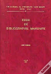 Capa do artigo Essai De Bibliographie Maronite