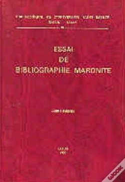 Capa do artigo Essai De Bibliographie Maronite