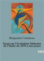 Essai Sur Evolution Litteraire De Italie - Preview