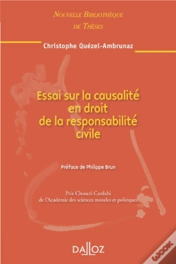 Capa do artigo Essai Sur La Causalité En Droit De La Responsabilité Civile - Volume 99