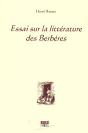 Essai Sur La Littérature Des Berbères - Preview