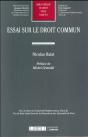 Essai Sur Le Droit Commun - Preview